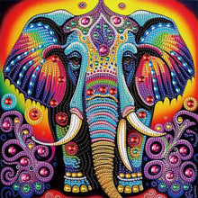 Load image into Gallery viewer, Diamond Painting - Partial Special Shaped - Elephant (30*30CM)
