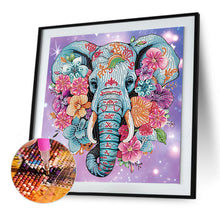 Load image into Gallery viewer, Diamond Painting - Partial Special Shaped - Elephant (30*30CM)
