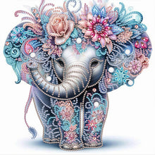 Load image into Gallery viewer, Diamond Painting - Partial Special Shaped - Elephant (30*30CM)
