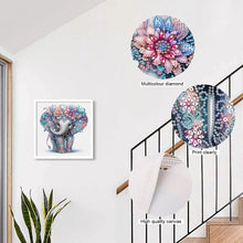Load image into Gallery viewer, Diamond Painting - Partial Special Shaped - Elephant (30*30CM)
