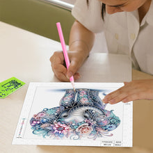 Load image into Gallery viewer, Diamond Painting - Partial Special Shaped - Elephant (30*30CM)
