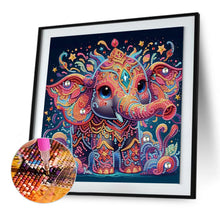 Load image into Gallery viewer, Diamond Painting - Partial Special Shaped - Elephant (30*30CM)
