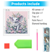 Load image into Gallery viewer, Diamond Painting - Partial Special Shaped - Elephant (30*30CM)
