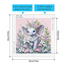 Load image into Gallery viewer, Diamond Painting - Partial Special Shaped - Elephant (30*30CM)
