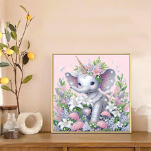 Load image into Gallery viewer, Diamond Painting - Partial Special Shaped - Elephant (30*30CM)
