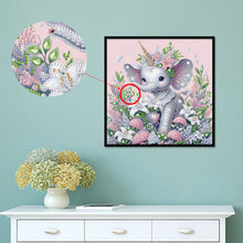 Load image into Gallery viewer, Diamond Painting - Partial Special Shaped - Elephant (30*30CM)
