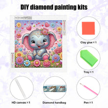Load image into Gallery viewer, Diamond Painting - Partial Special Shaped - Elephant (30*30CM)

