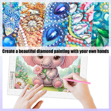 Load image into Gallery viewer, Diamond Painting - Partial Special Shaped - Elephant (30*30CM)

