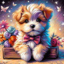 Load image into Gallery viewer, Diamond Painting - Full Round - Wool dog (30*30CM)
