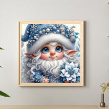 Load image into Gallery viewer, Diamond Painting - Full Round - Christmas white-haired elf (30*30CM)
