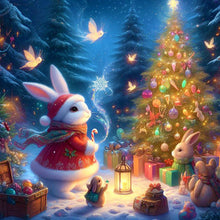 Load image into Gallery viewer, Diamond Painting - Full Round - Christmas of calves (30*30CM)
