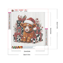 Load image into Gallery viewer, Diamond Painting - Full Round - Christmas of calves (30*30CM)
