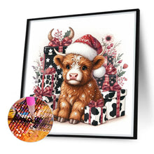 Load image into Gallery viewer, Diamond Painting - Full Round - Christmas of calves (30*30CM)
