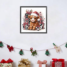 Load image into Gallery viewer, Diamond Painting - Full Round - Christmas of calves (30*30CM)
