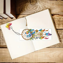Load image into Gallery viewer, 3Pcs Special Shape Dream Catcher Bird Diamond Painting Art Bookmark for Books
