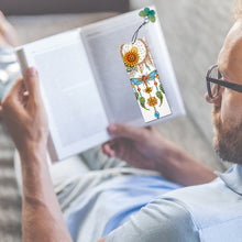 Load image into Gallery viewer, 3Pcs Special Shape Dream Catcher Butterfly Diamond Painting Art Bookmark
