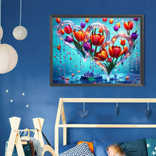 Load image into Gallery viewer, Diamond Painting - Full Round - Tulips (40*30CM)
