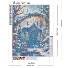 Load image into Gallery viewer, Diamond Painting - Full Round - Ice and snow cottage (30*40CM)
