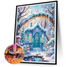 Load image into Gallery viewer, Diamond Painting - Full Round - Ice and snow cottage (30*40CM)
