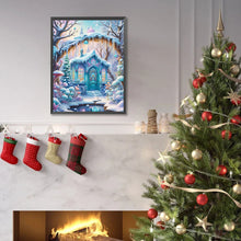 Load image into Gallery viewer, Diamond Painting - Full Round - Ice and snow cottage (30*40CM)
