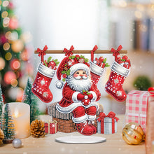 Load image into Gallery viewer, Acrylic Special Shape Christmas Santa Claus Desktop Diamond Painting Art Kits
