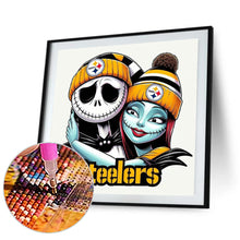Load image into Gallery viewer, Diamond Painting - Full Round - Pittsburgh Steelers (40*40CM)
