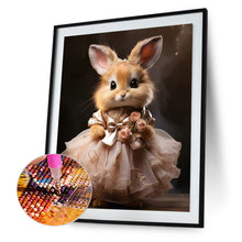 Load image into Gallery viewer, Diamond Painting - Full Round - Dress rabbit (40*50CM)
