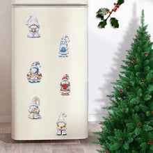 Load image into Gallery viewer, 6Pcs Acrylic Christmas Animals Diamond Art Magnets Decals for Fridge Whiteboards
