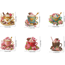Load image into Gallery viewer, 6Pcs Acrylic Christmas Animals Diamond Art Magnets Decals for Fridge Whiteboards
