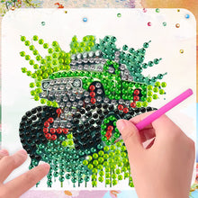 Load image into Gallery viewer, 6Pcs Acrylic Christmas Animals Diamond Art Magnets Decals for Fridge Whiteboards
