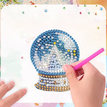 Load image into Gallery viewer, 6Pcs Acrylic Christmas Animals Diamond Art Magnets Decals for Fridge Whiteboards
