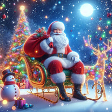 Load image into Gallery viewer, Diamond Painting - Full Round - Santa Claus (40*40CM)

