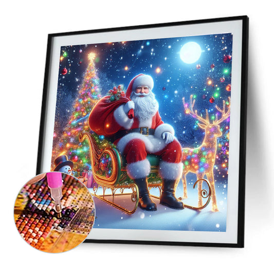 Diamond Painting - Full Round - Santa Claus (40*40CM)
