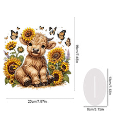 Load image into Gallery viewer, Acrylic Animals Desktop Diamond Art Kits 5D DIY Diamond Art Tabletop Decorations
