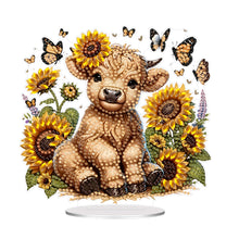 Load image into Gallery viewer, Acrylic Animals Desktop Diamond Art Kits 5D DIY Diamond Art Tabletop Decorations
