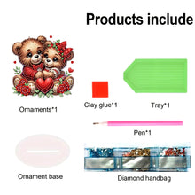 Load image into Gallery viewer, Acrylic Animals Desktop Diamond Art Kits 5D DIY Diamond Art Tabletop Decorations
