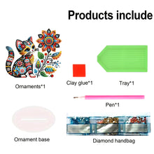 Load image into Gallery viewer, Acrylic Animals Desktop Diamond Art Kits 5D DIY Diamond Art Tabletop Decorations
