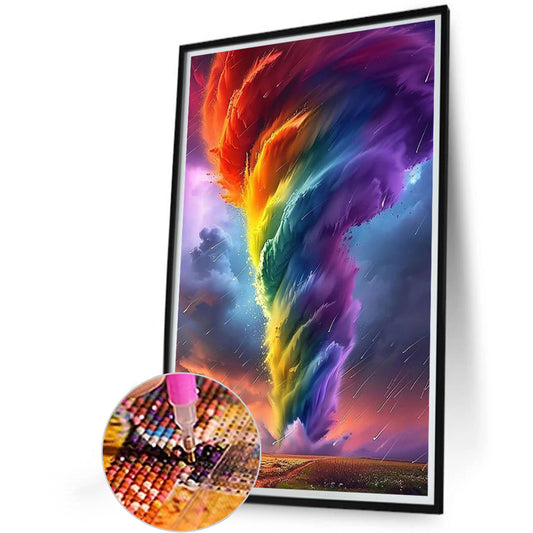 Diamond Painting - Full Round - Colorful tornado (40*60CM)