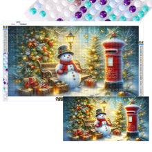 Load image into Gallery viewer, Diamond Painting - Full Round - Merry Christmas holiday series (70*40CM)
