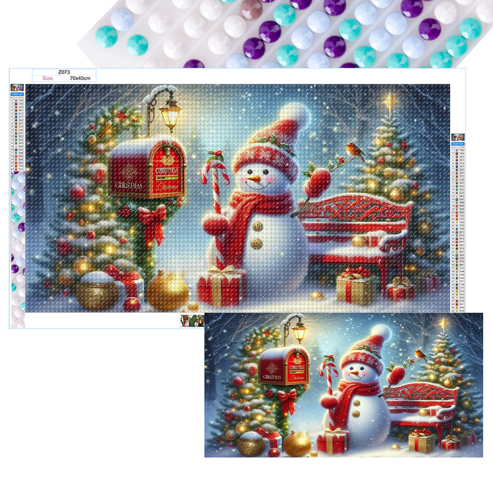 Diamond Painting - Full Round - Merry Christmas (70*40CM)