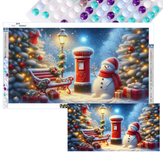 Diamond Painting - Full Round - Merry Christmas (70*40CM)
