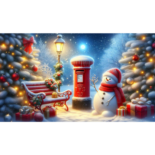 Diamond Painting - Full Round - Merry Christmas (70*40CM)
