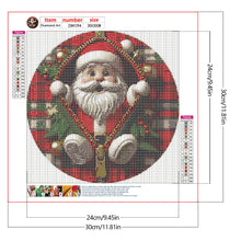 Load image into Gallery viewer, Diamond Painting - Full Round - Santa Claus (30*30CM)

