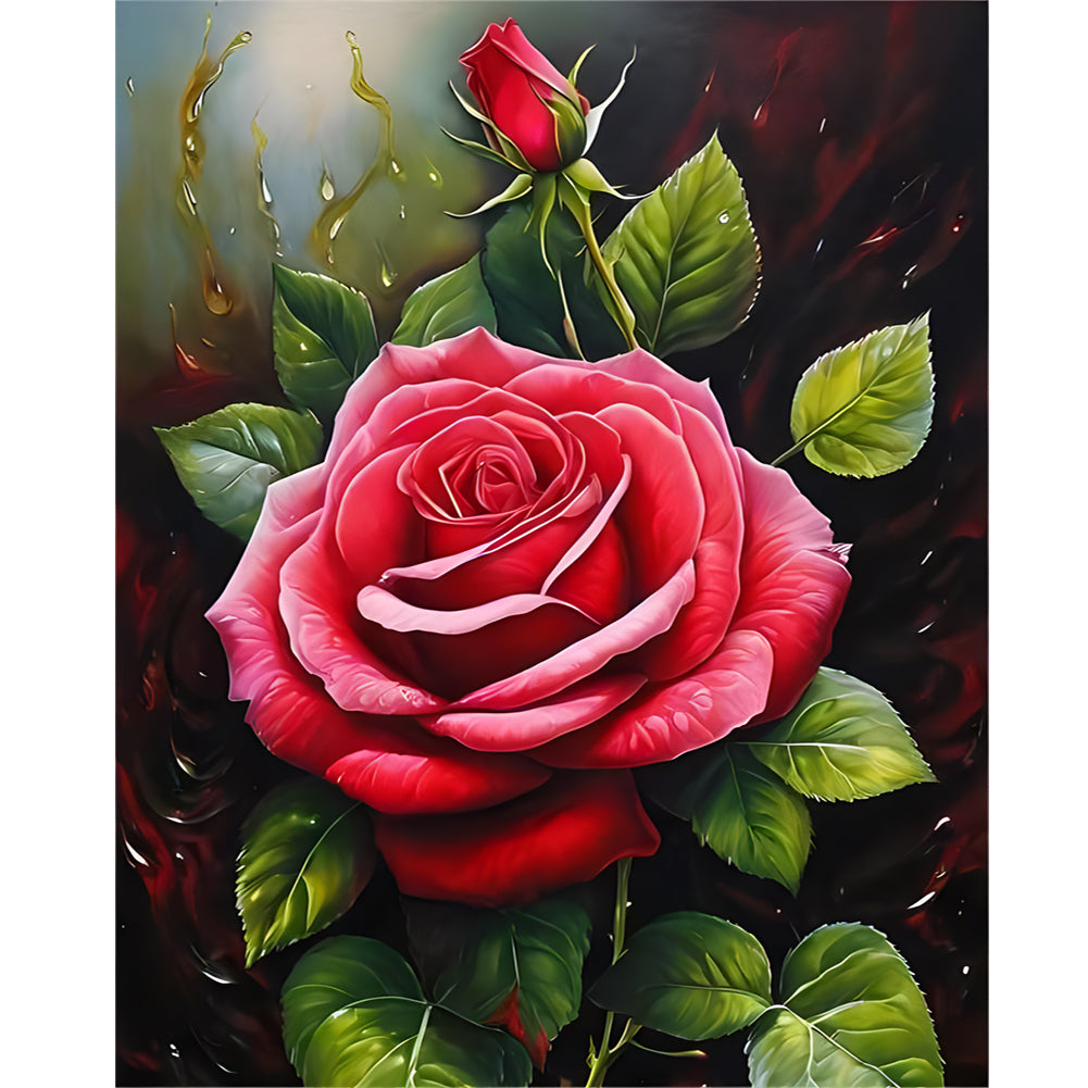 Diamond Painting - Full Round - Rose (40*50CM)