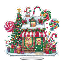 Load image into Gallery viewer, Acrylic Special Shaped Christmas Diamond Painting Desktop Decorations for Adults
