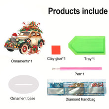 Load image into Gallery viewer, Acrylic Special Shaped Christmas Diamond Painting Desktop Decorations for Adults
