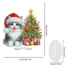 Load image into Gallery viewer, Acrylic Special Shaped Christmas Diamond Painting Desktop Decorations for Adults
