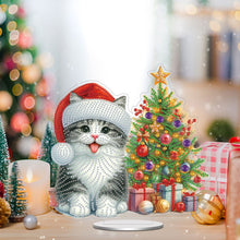 Load image into Gallery viewer, Acrylic Special Shaped Christmas Diamond Painting Desktop Decorations for Adults
