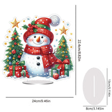Load image into Gallery viewer, Acrylic Special Shaped Christmas Diamond Painting Desktop Decorations for Adults
