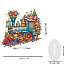 Load image into Gallery viewer, Acrylic Special Shaped Christmas Diamond Painting Desktop Decorations for Adults
